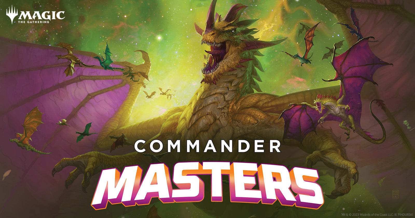 Magic The Gathering Commander Masters Caixa Booster com 480