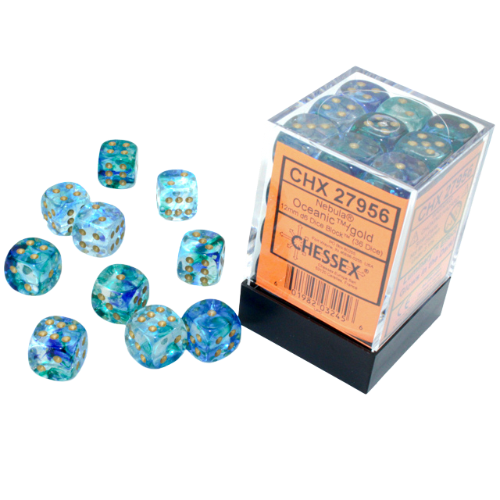 Chessex: 12mm D6 Dice Block