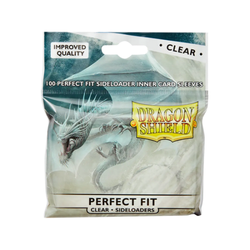 Dragon Shield: Clear Sideloaders Perfect Fit (100ct)