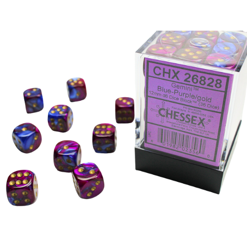 Chessex: 12mm D6 Dice Block