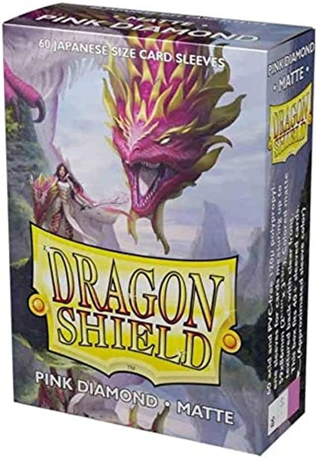 Dragon Shields Japanese: Matte Pink Diamond (60)