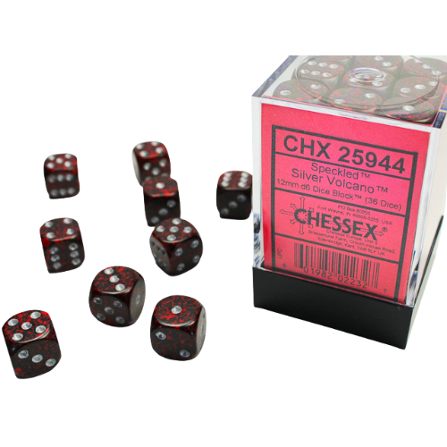 Chessex: 12mm D6 Dice Block