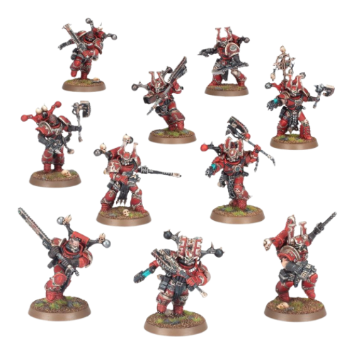 Warhammer 40k World Eaters Khorne Berzerkers