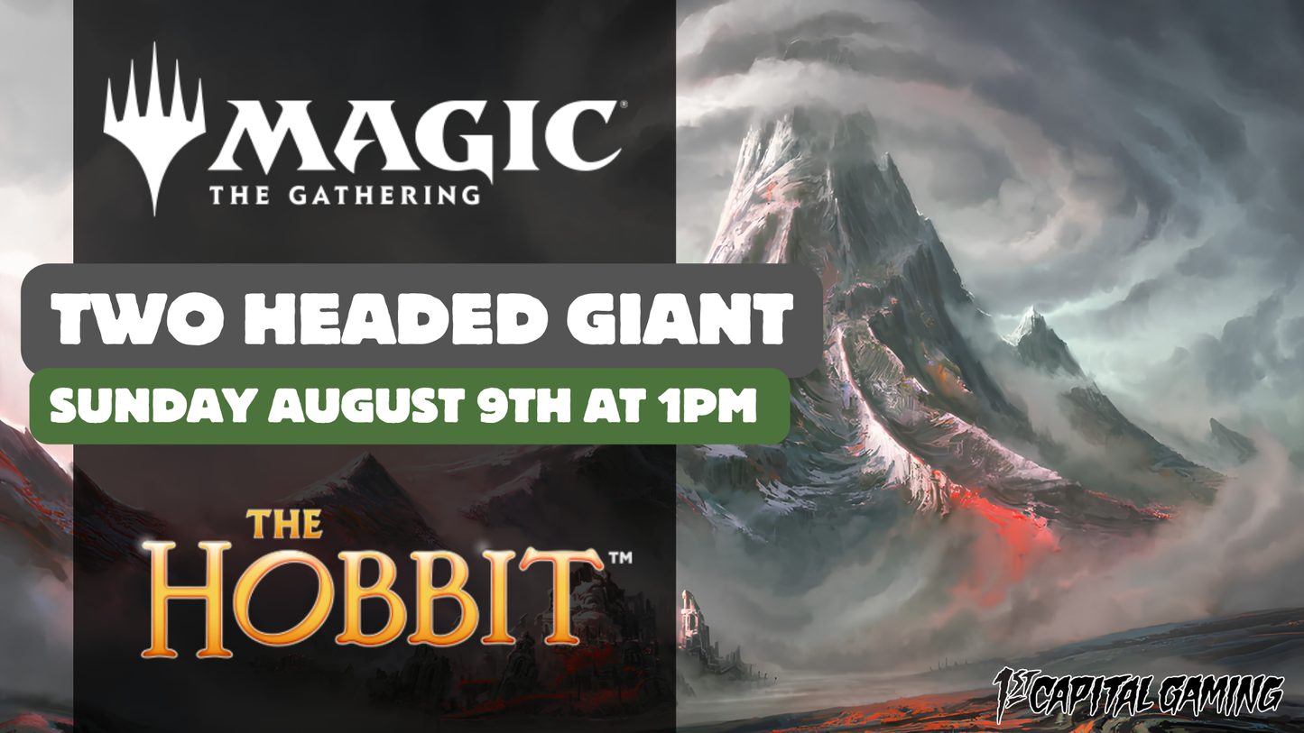 The Hobbit: Two Headed Giant Event - Sunday August 9th at 1pm - York