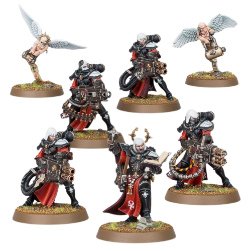 Warhammer: Adepta Sororitas retributor squad