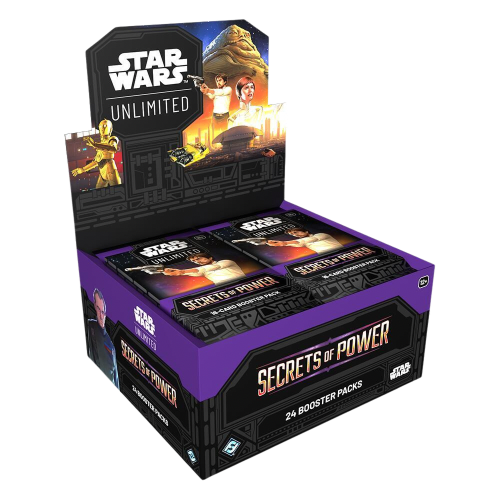 Star Wars: Unlimited TCG Secrets of Power Booster Display