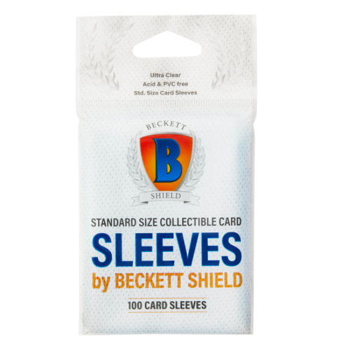 Beckett Shield: Standard Size Collectible Card Sleeves (100CT)