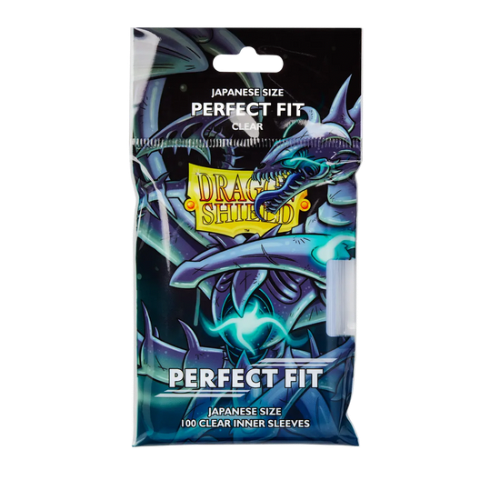 Dragon Shields: Perfect Fit Clear (100) for Yu-Gi-Oh