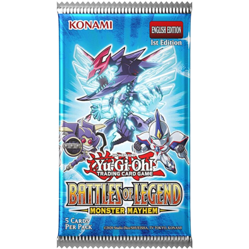 Yu-Gi-Oh: Battles Of Legend: Monster Mayhem Booster Pack