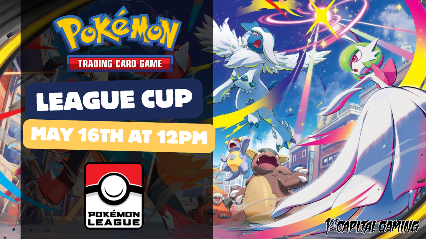 Pokemon League Cup - May 16th at 12PM - Hagerstown MD