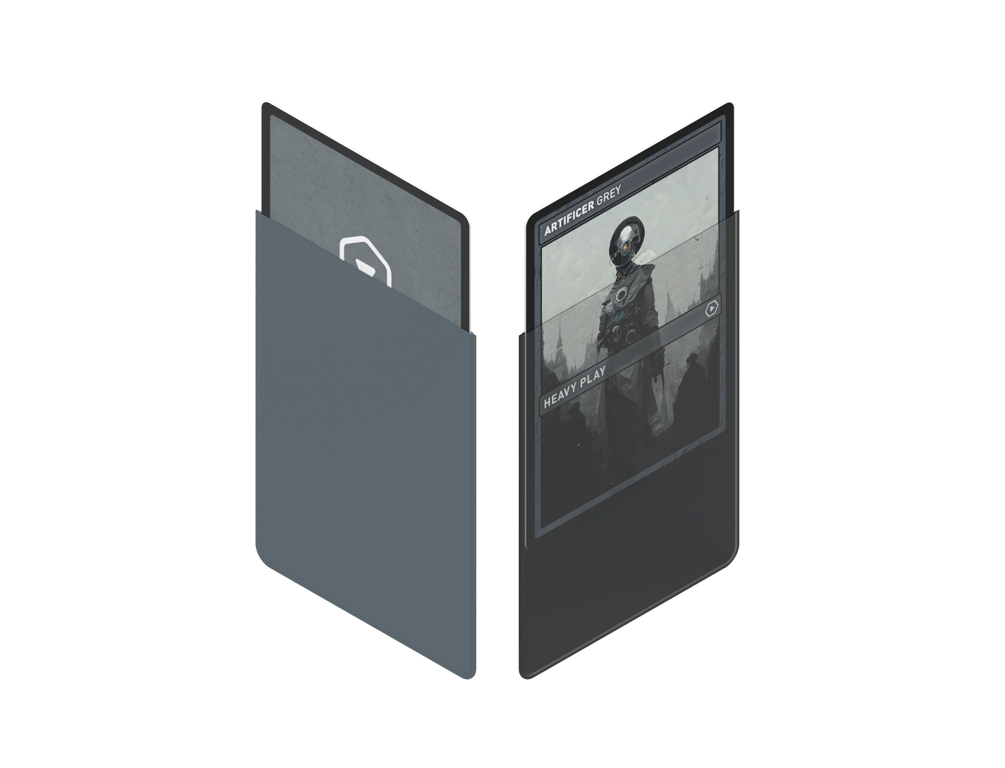 CURV Sleeves - Standard 100 -  Artificer Grey