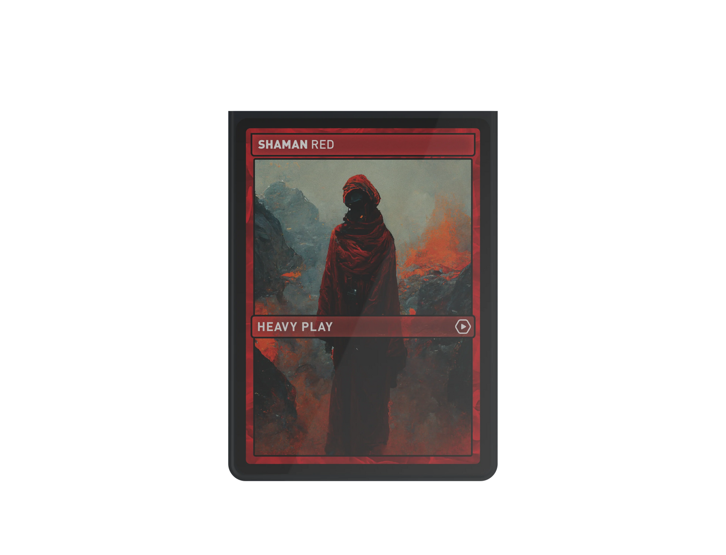 CURV Sleeves - Standard 100 -  Shaman Red