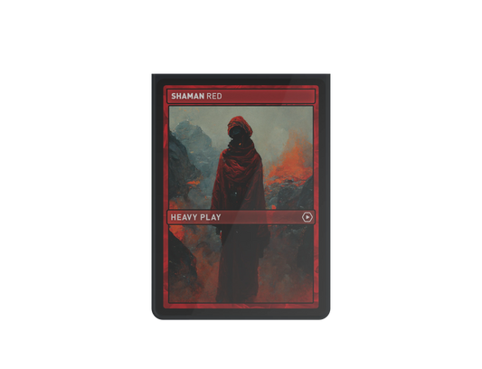 CURV Sleeves - Standard 100 -  Shaman Red