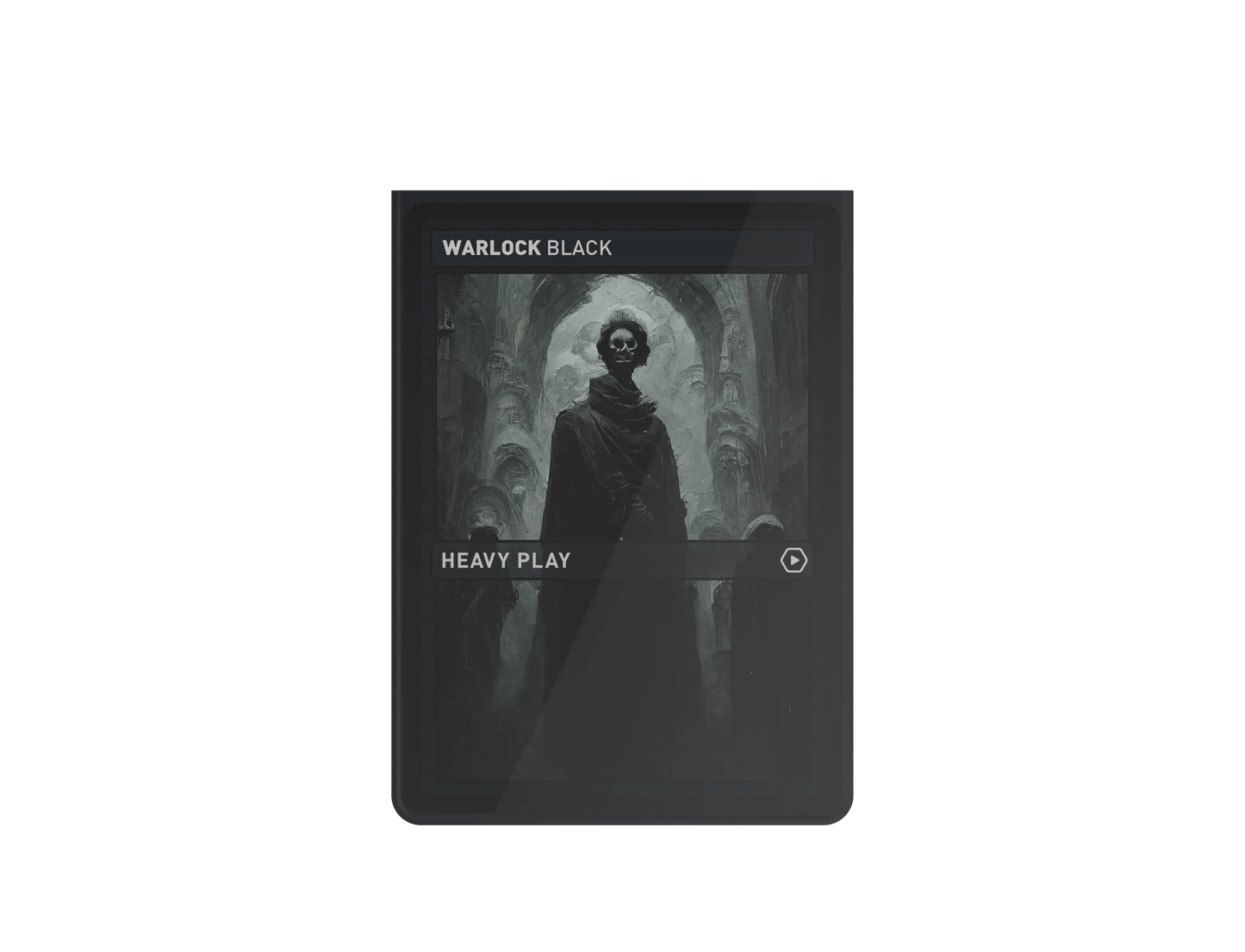 CURV Sleeves - Standard 100 -  Warlock Black