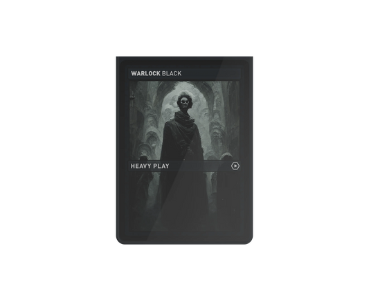 CURV Sleeves - Standard 100 -  Warlock Black