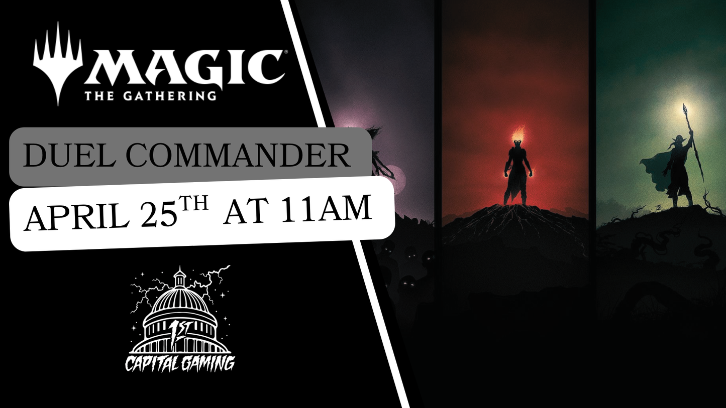 Duel Commander : Saturday, April, 25th at 11AM
