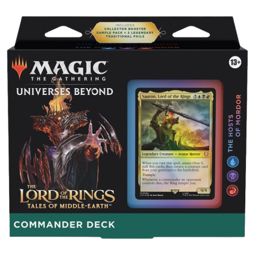 The Lord of The Rings: Tales of Middle-Earth Commander Deck - The Hosts of Mordor