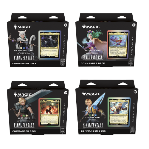 Final Fantasy: Commander Decks (Set of 4)