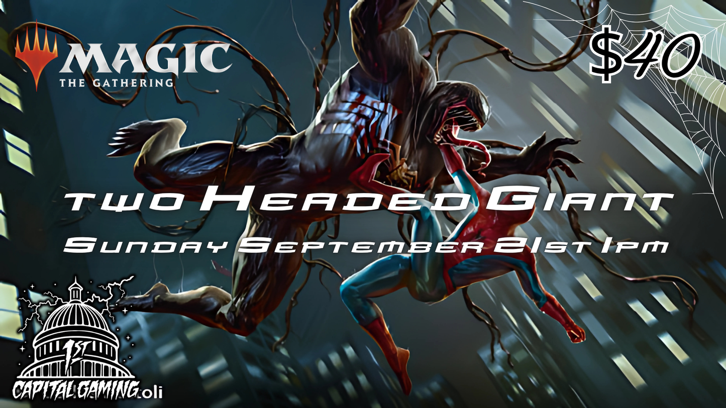 Spiderman: Two Headed Giant Event - Sunday, September 21, at 1PM - York
