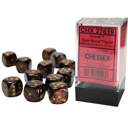 Chessex 16mm d6 Dice Block