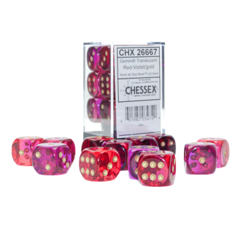 Chessex 16mm d6 Dice Block