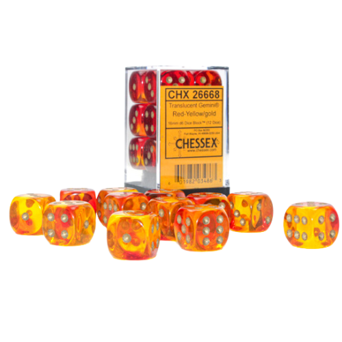 Chessex 16mm d6 Dice Block