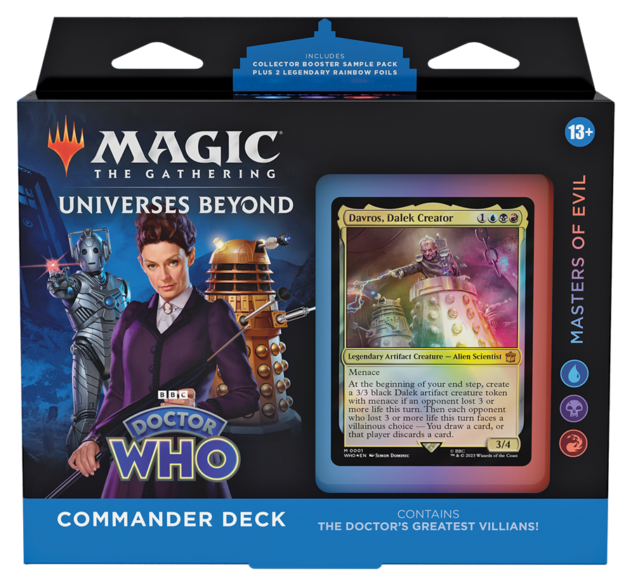 Dr. Who Commander Decks Set of 4