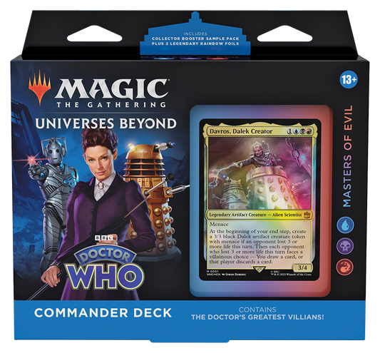 Dr. Who Commander Decks Set of 4