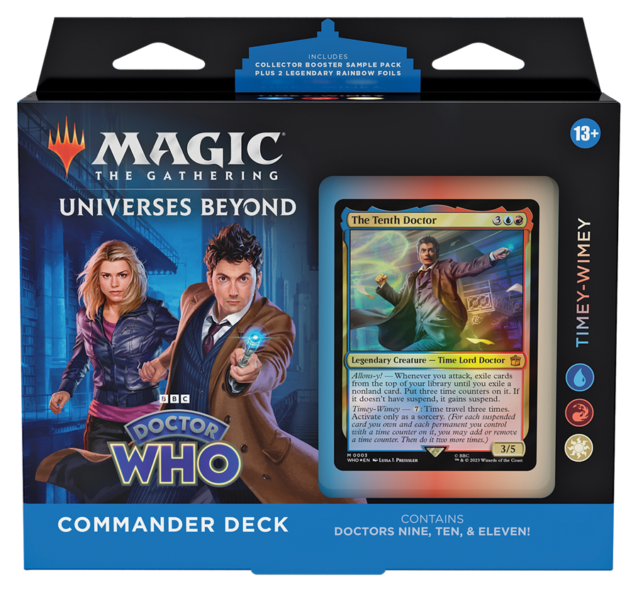 Dr. Who Commander Decks Set of 4