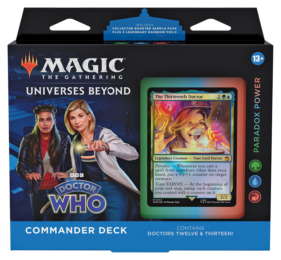 Dr. Who Commander Decks Set of 4