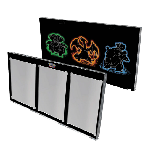 Ultra Pro: Neon Kanto One-Touch Edge 3-Card Case