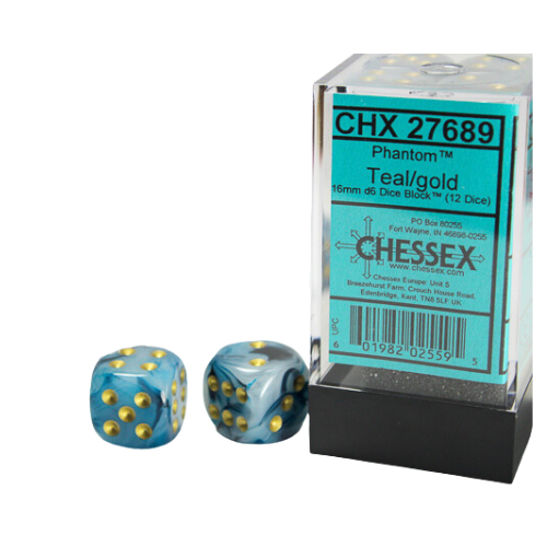 Chessex 16mm d6 Dice Block