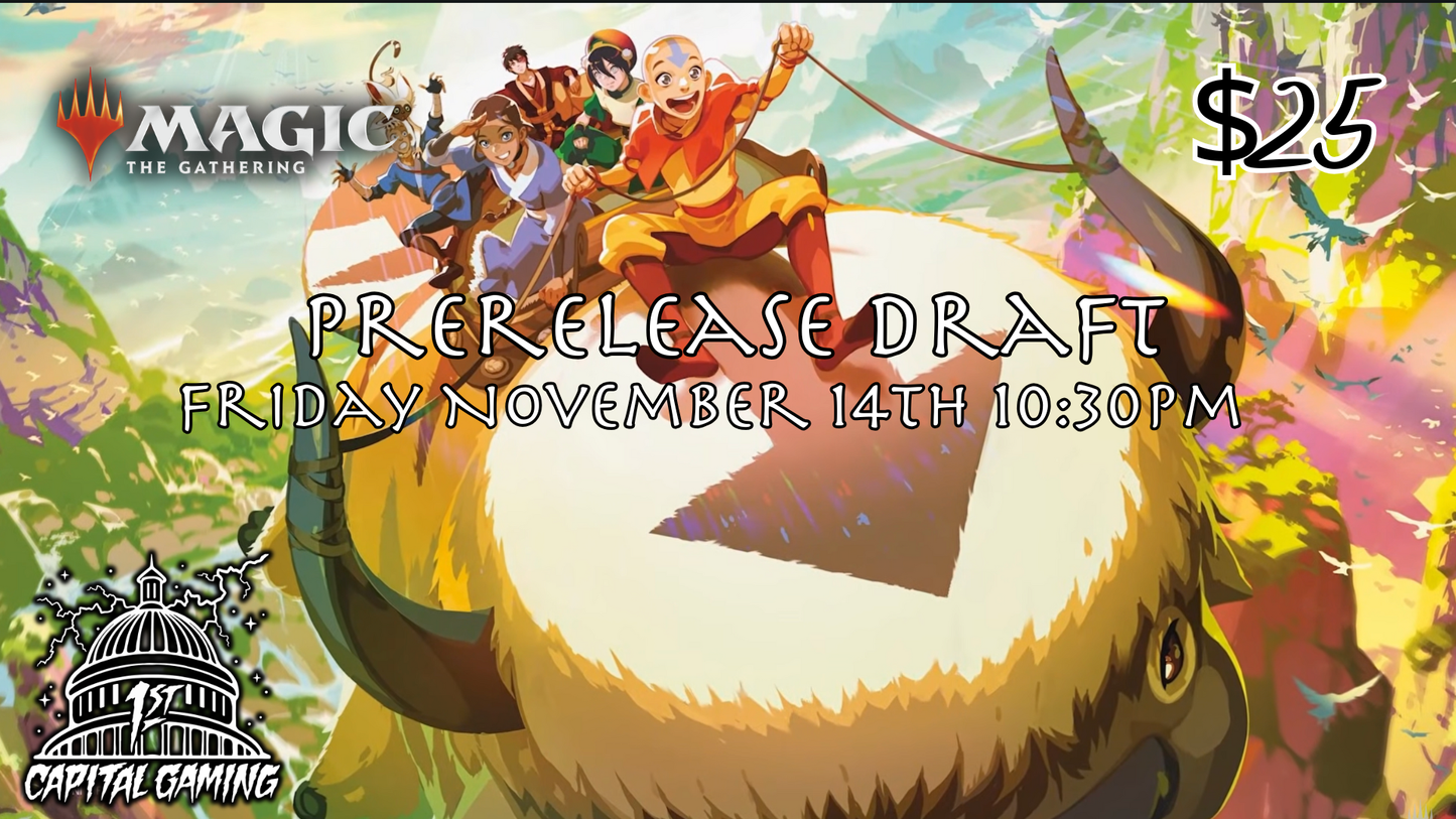 Avatar: Draft Event - Friday, November 14th, at 10:30PM - York