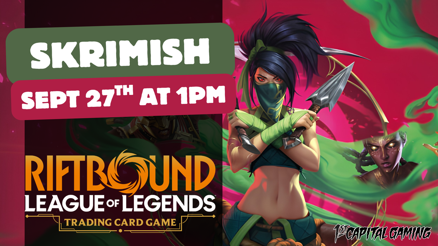 Riftbound: Summoner Skirmish - September 27th at 1PM - York PA