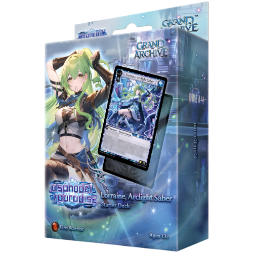 Grand Archive | .asphodel/paradise Starter Deck - Lorraine, Arclight Saber