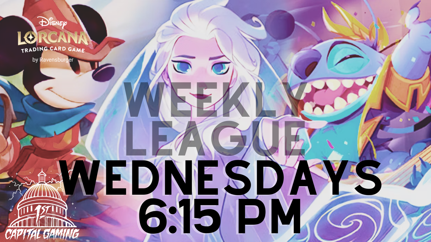 Disney Lorcana Weekly Wednesday