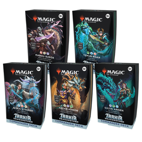 Tarkir: Dragonstorm Commander Decks Set of 5