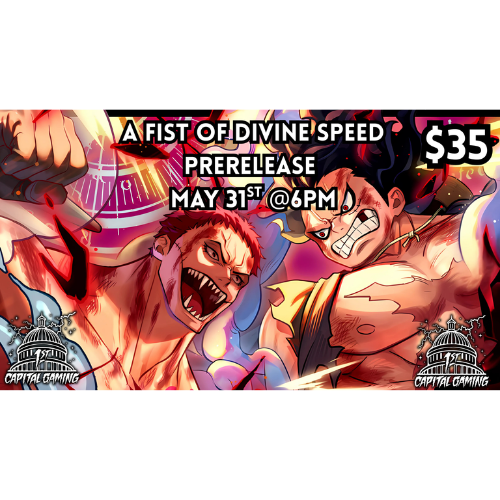 One Piece: A Fist of Divine Speed Prerelease - Hagerstown MD