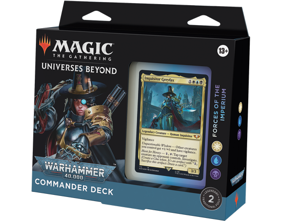 mtg warhammer 40k commander deck Magic the Gathering: Universes Beyond: Warhammer 40K Commander Decks