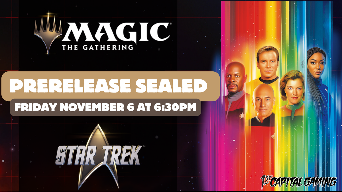 Magic: Star Trek Prerelease – Fri Nov 6, 6:30 PM – York, PA