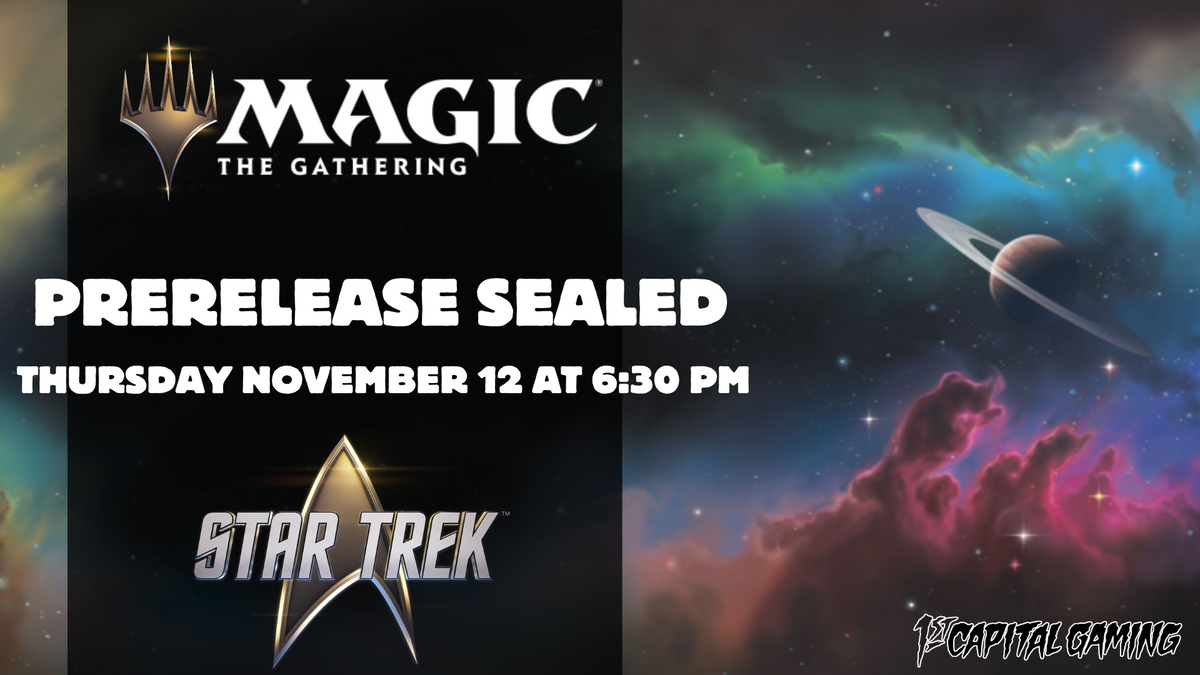 Magic: Star Trek Prerelease – Thu Nov 12, 6:30 PM – Hagerstown, MD