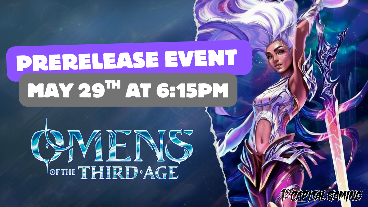 Flesh and Blood: Omens of the Third Age Prerelease York PA