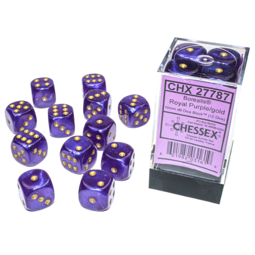 Chessex 16mm d6 Dice Block