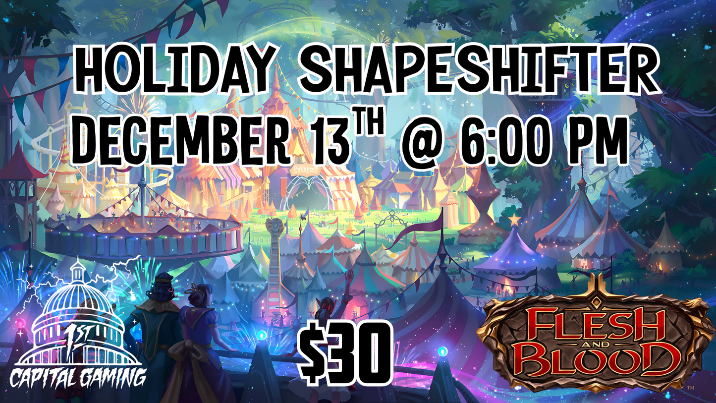Flesh and Blood: Holiday Shapeshifter Sealed Shenanigans