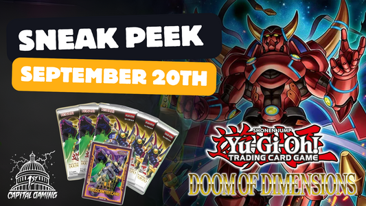 Yu-Gi-Oh: Doom Of Dimensions Sneak Peek Sep. 20th @2PM- York Pa