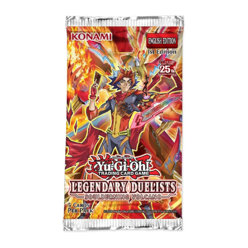 Yu-Gi-Oh Legendary Duelists: Soulburning Volcano Booster Pack