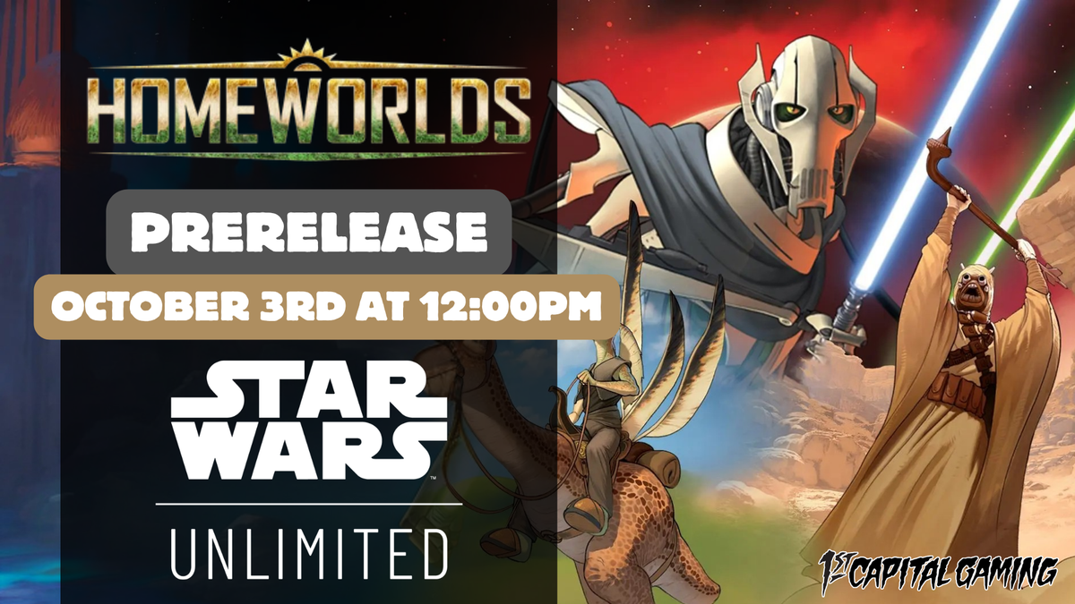 Star Wars Unlimited: Homeworlds - Hagerstown, MD