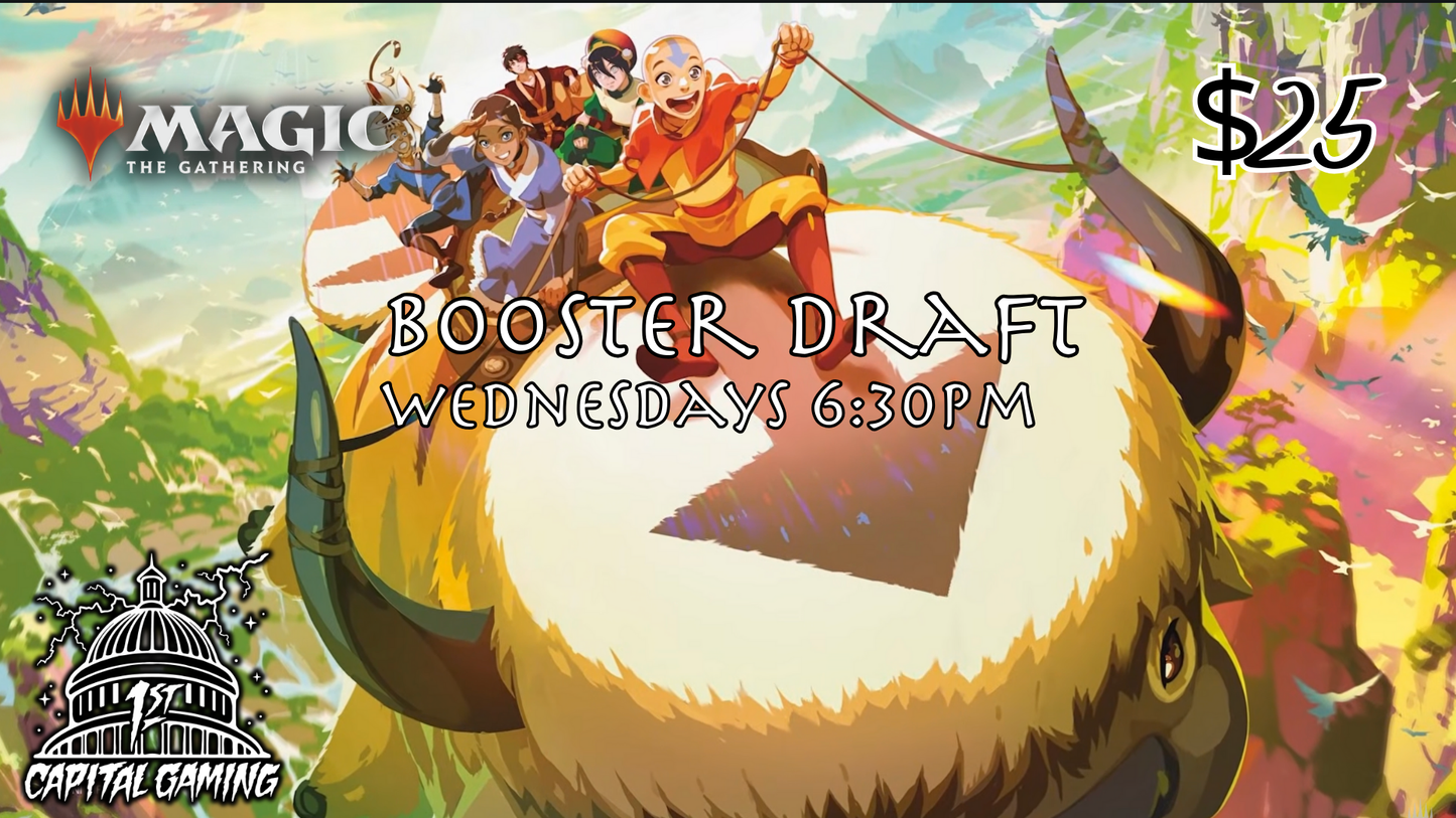 Avatar: Draft Event - Wednesday Night - 6:30PM