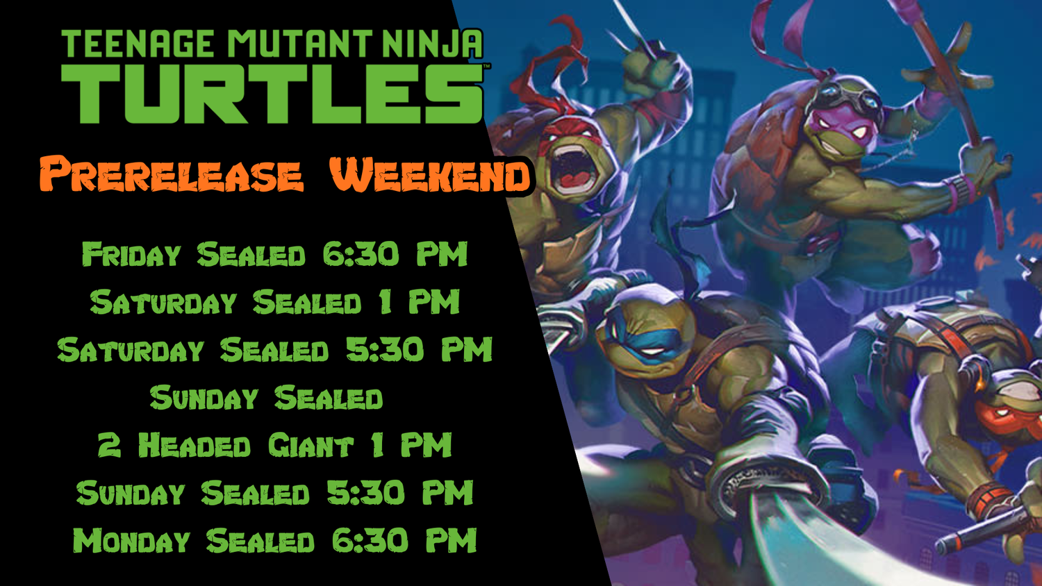 York TMT Prerelease Weekend!!