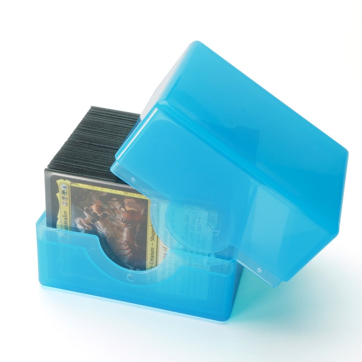 BCW Prism Deck Case - Polished - Electric Blue